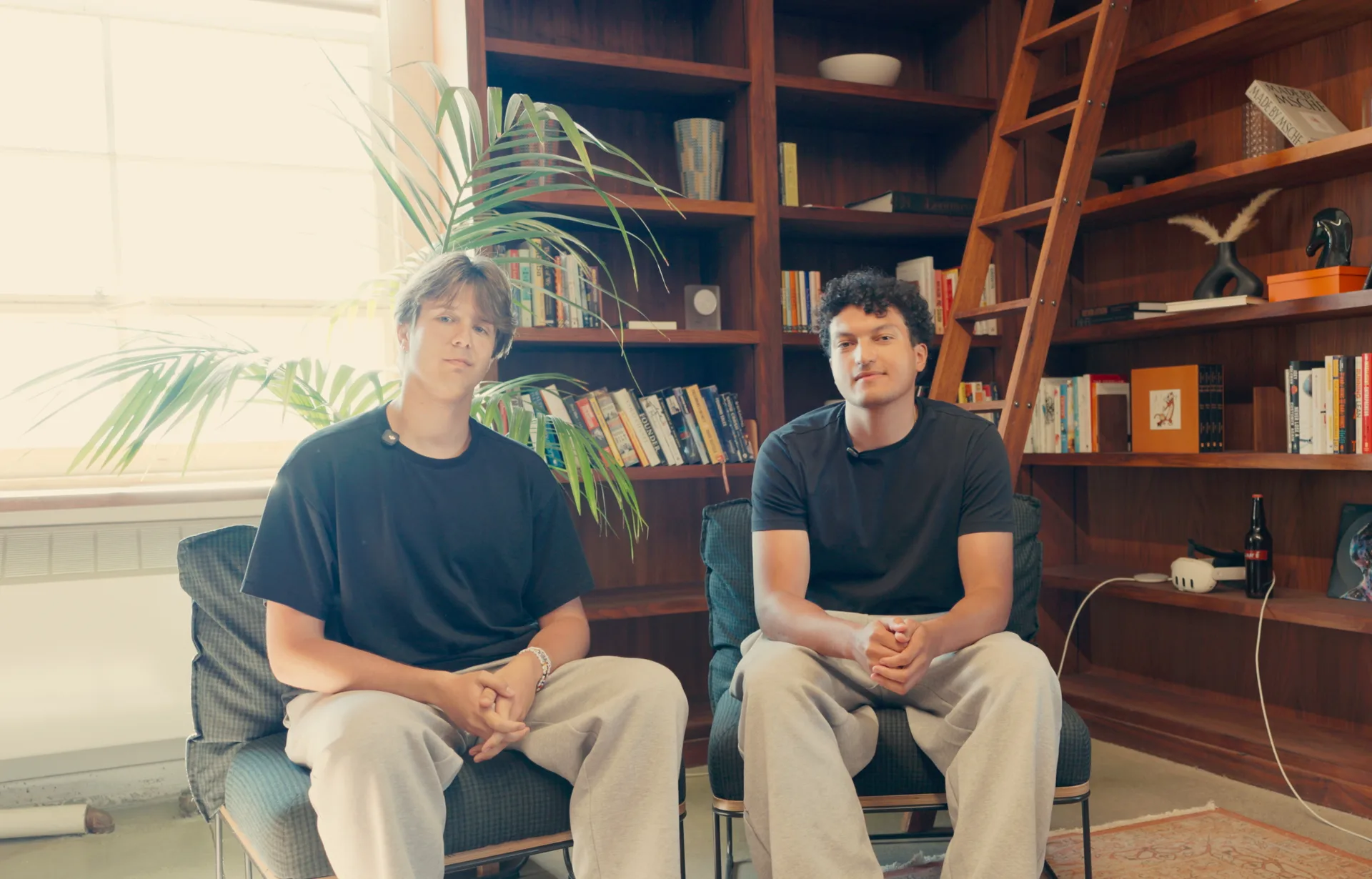 The Ploid founders in the office